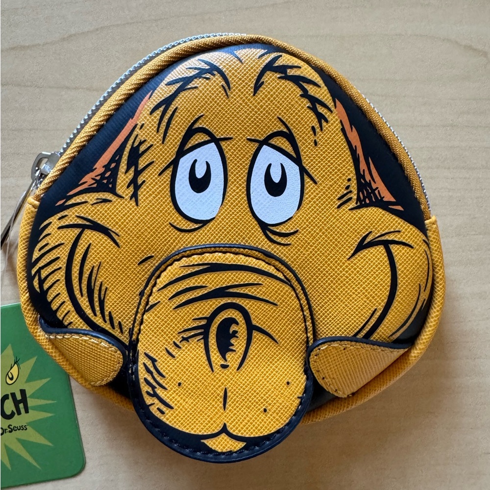 The Grinch Dr. Seuss Max the Dog Coin Purse NWT - Picture 3 of 4
